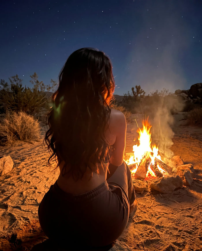 The desert does not do moderation