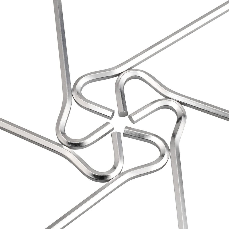 Aluminium Tent Pegs with Hook, 7 in photo 2