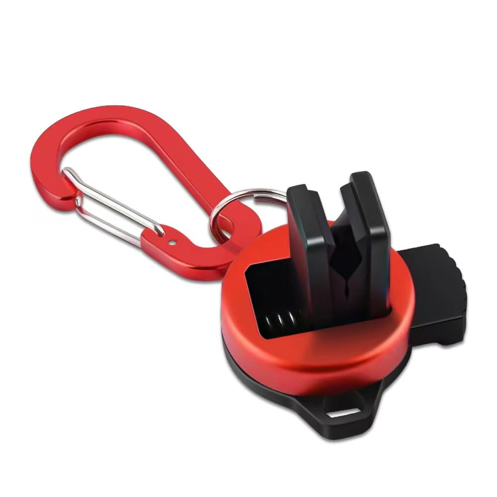 Fishing Rod Clip Wearable Holder Fly Pole Clips Accessories