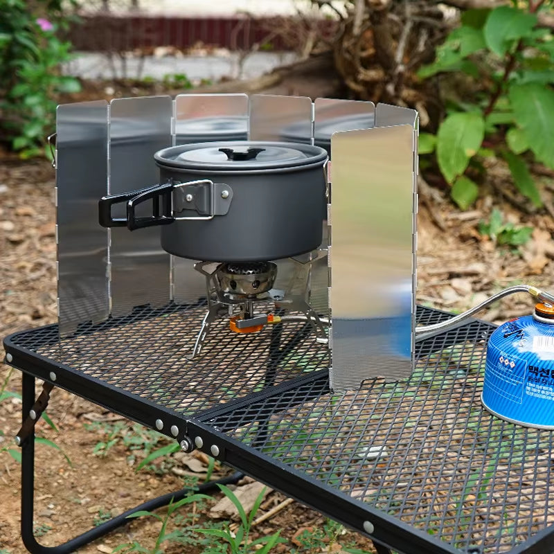 Aluminium Camp Stove Wind Shield photo 8