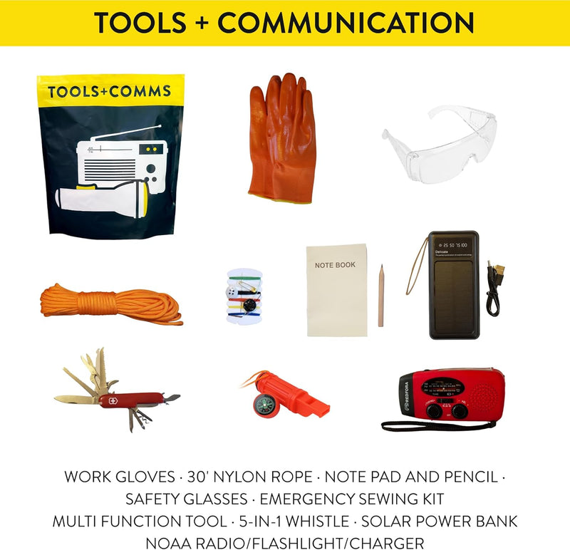 Complete Earthquake Bag - 3 Day Emergency Kit photo 3