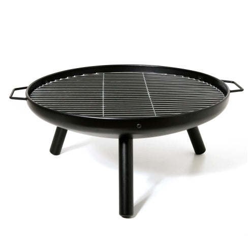 23 Inch Outdoor Fire Pit, Durable Wood Burning Fireplace