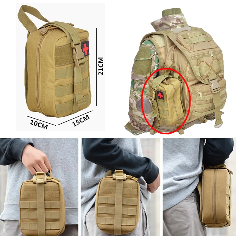Tactical First Aid Kit Medical Molle Rip Away EMT IFAK