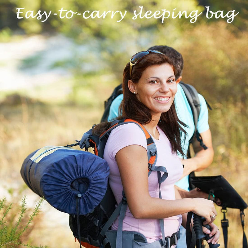Double Sleeping Bag for 2 Adults, Queen XL with 2 Pillows photo 9