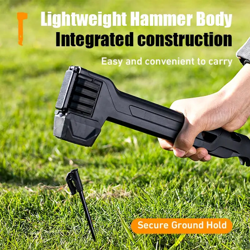 2-in-1 Tent Stake Hammer with Stake Puller photo 3