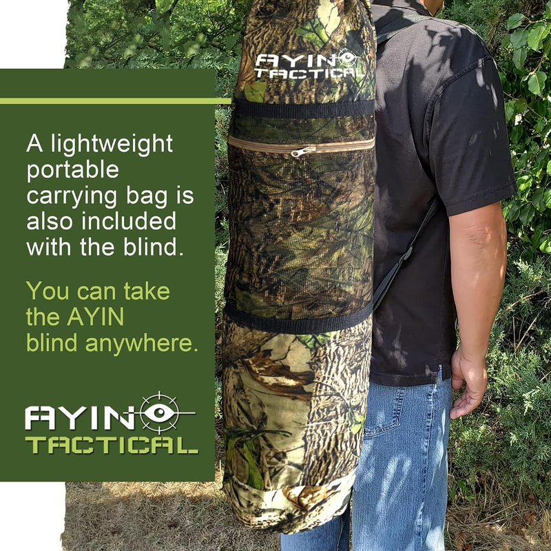 See-Through Pop Up Hunting Blind, 2-3 Person Ground Blind photo 8