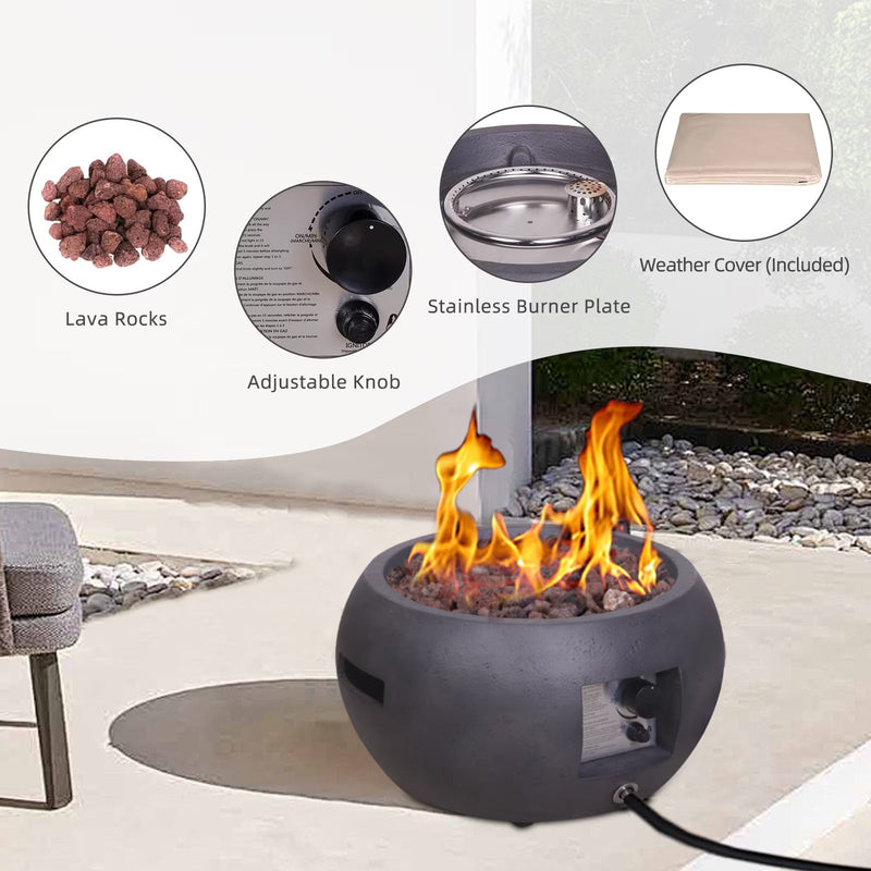 Propane Outdoor Fire Pit photo 4