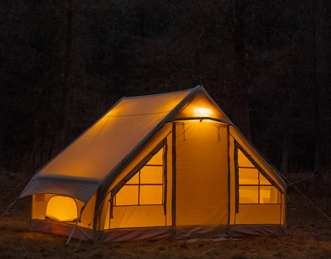 Cotton Camping Inflatable Tent photo 6