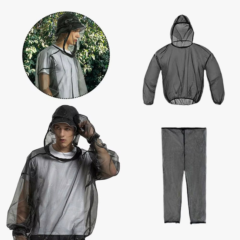 Hooded Mesh Mosquito Suit, Jacket and Pants Set photo 5