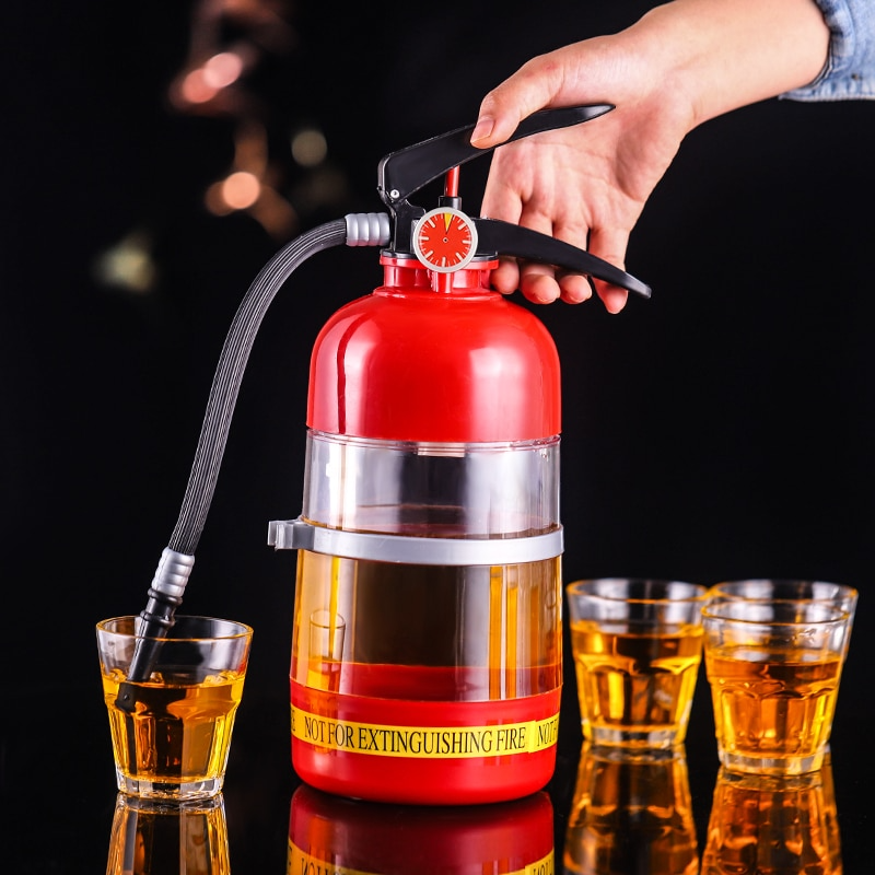 Fire Extinguisher Liquor Dispenser