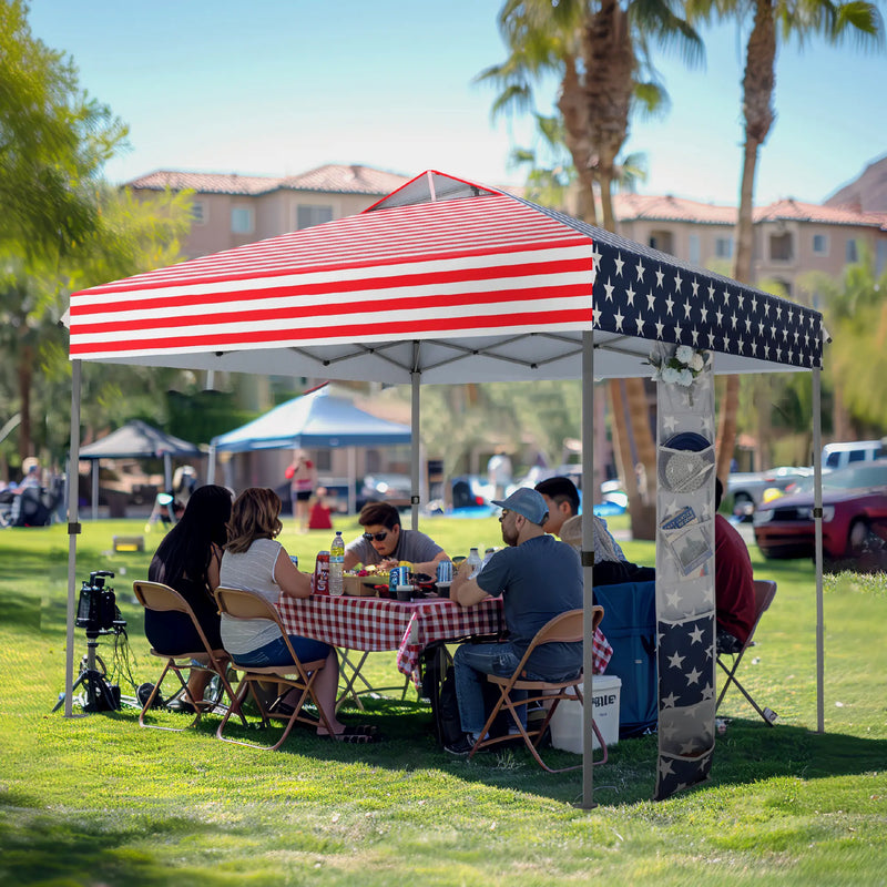 10x10 ft Pop-Up Canopy with Wheeled Bag photo 2