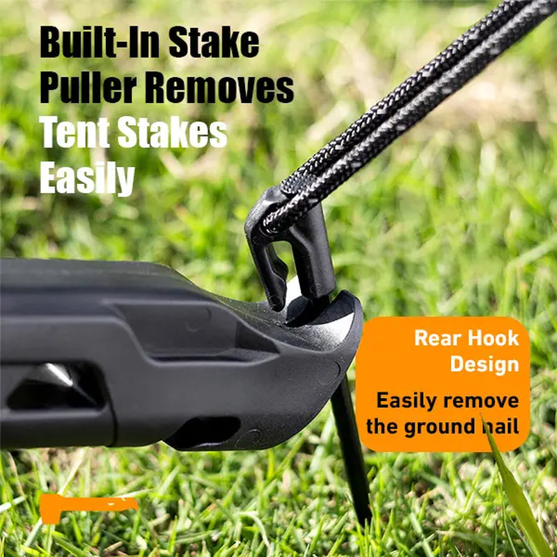 2-in-1 Tent Stake Hammer with Stake Puller photo 4