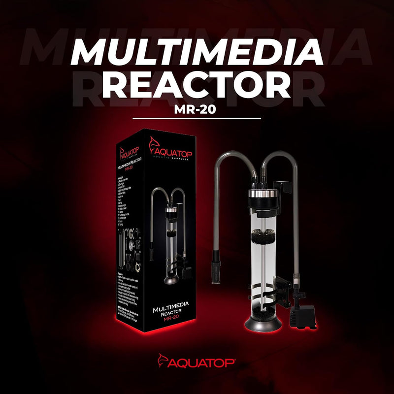 Aquarium Media Reactor & Pump, 95 GPH photo 2