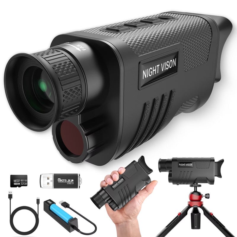 Digital Night Vision Monocular, 8X Zoom, Photo and Video, 32GB photo 10