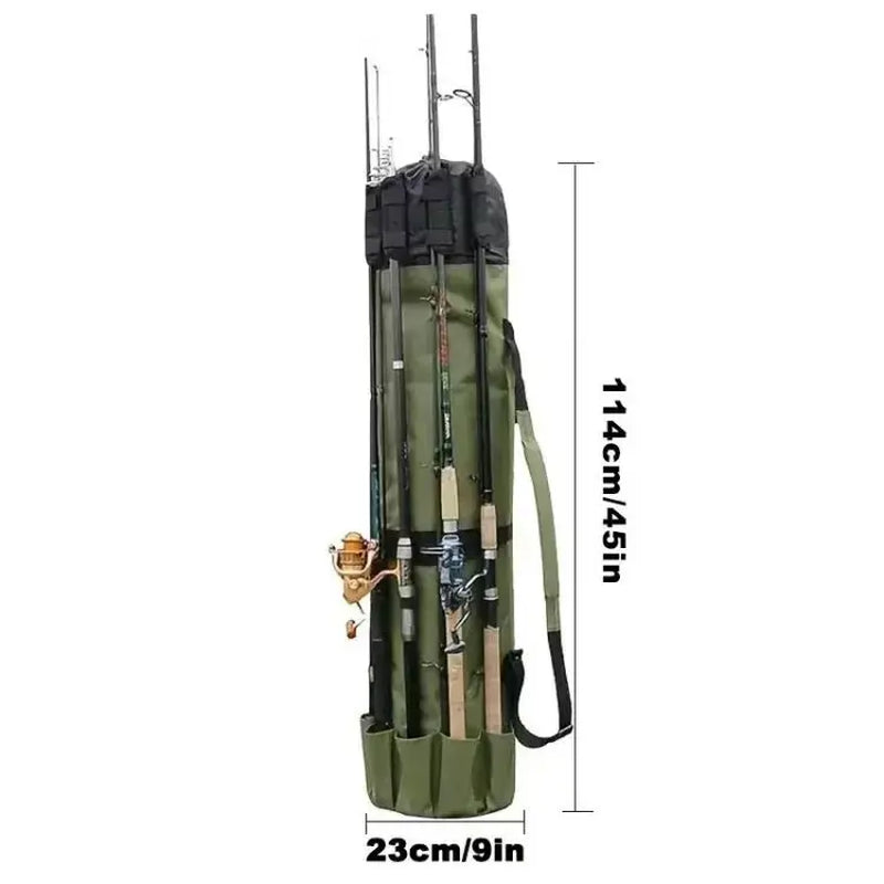 Portable Fishing Rod Bag - 45 Inch Tackle Storage photo 3
