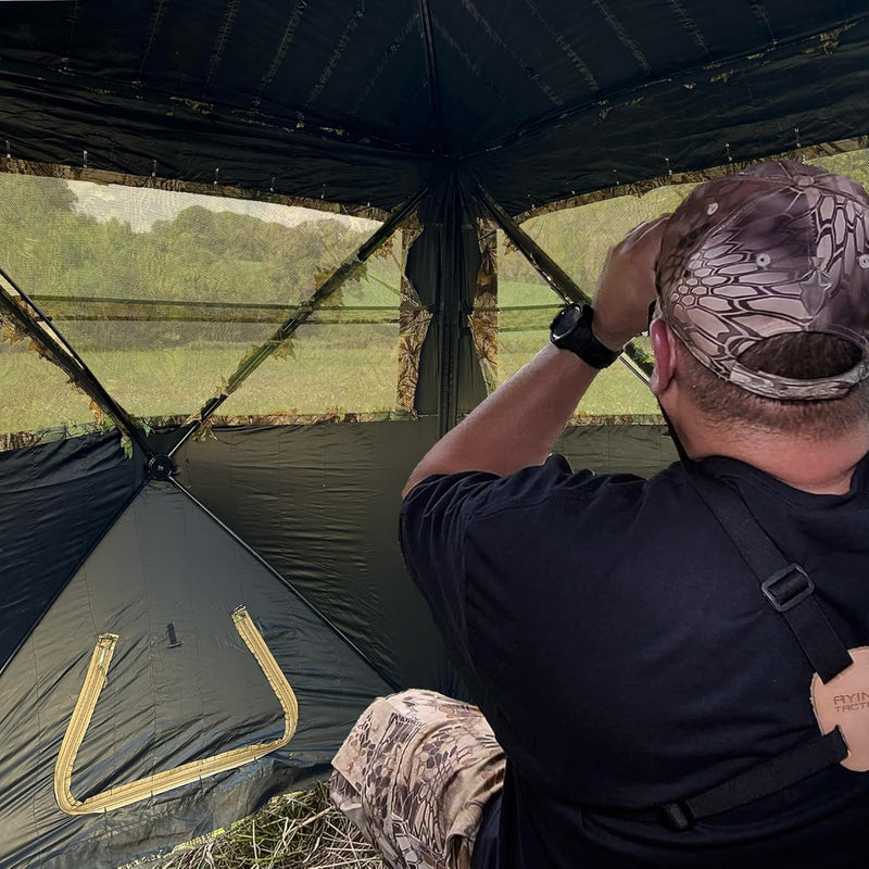 See-Through Pop Up Hunting Blind, 2-3 Person Ground Blind photo 6