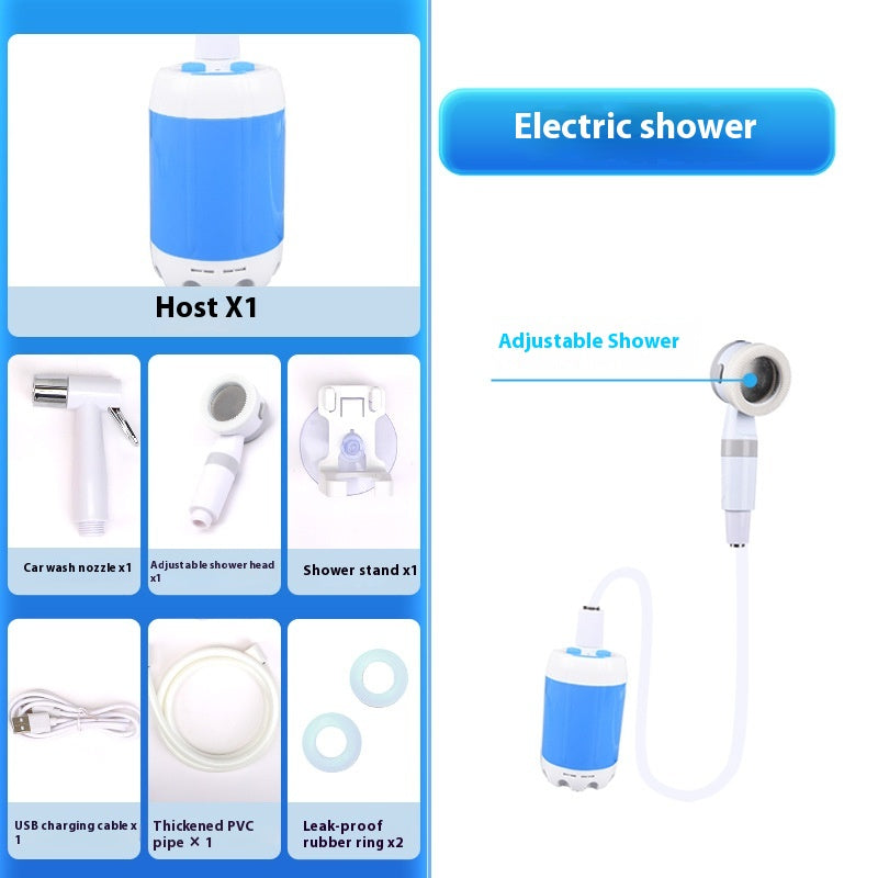 Portable Electric Outdoor Camping Shower photo 2