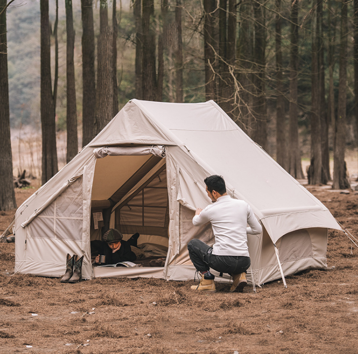 Cotton Camping Inflatable Tent photo 2