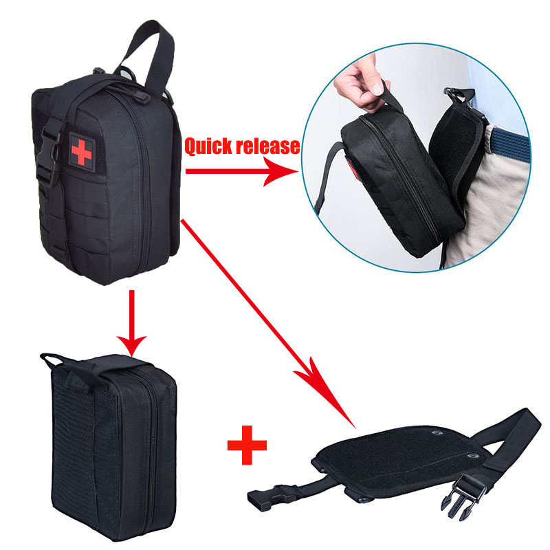 Tactical First Aid Kit Medical Molle Rip Away EMT IFAK