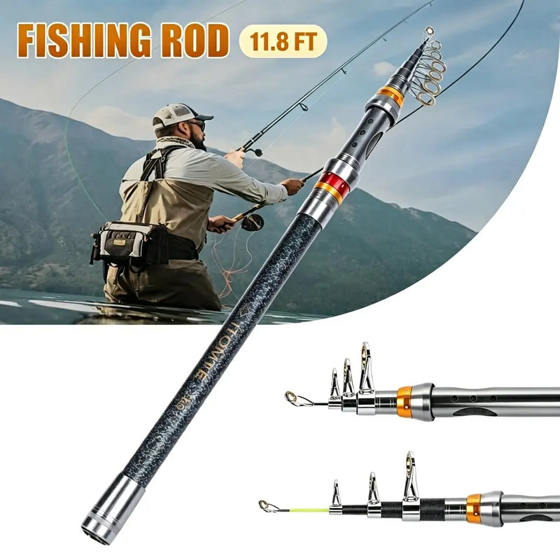 Telescopic Sea Spinning Rod - 6.9, 9.8 & 11.8 Ft photo 6