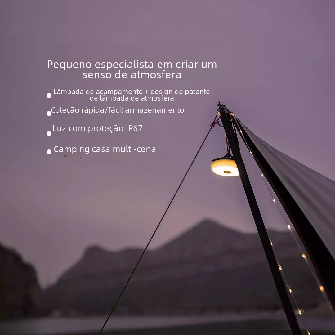 Natuo Starry Sky Camping LED String Lights