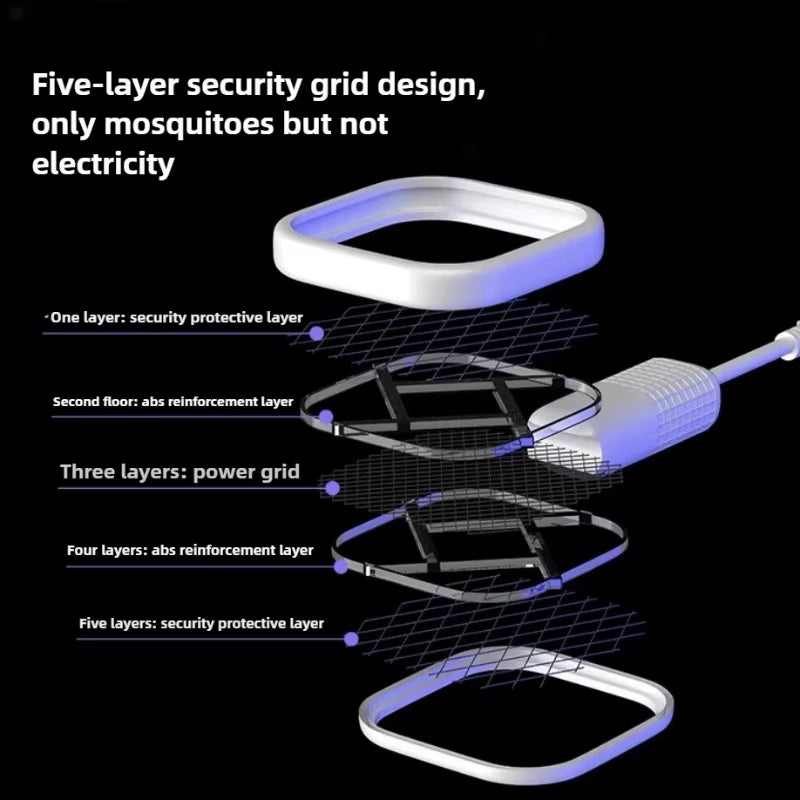 USB Electric Mosquito Swatter with UV Bug Zapper photo 3