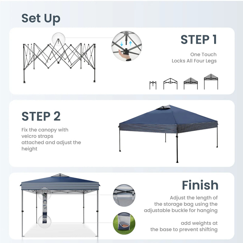 10x10 ft Pop-Up Canopy with Wheeled Bag photo 7