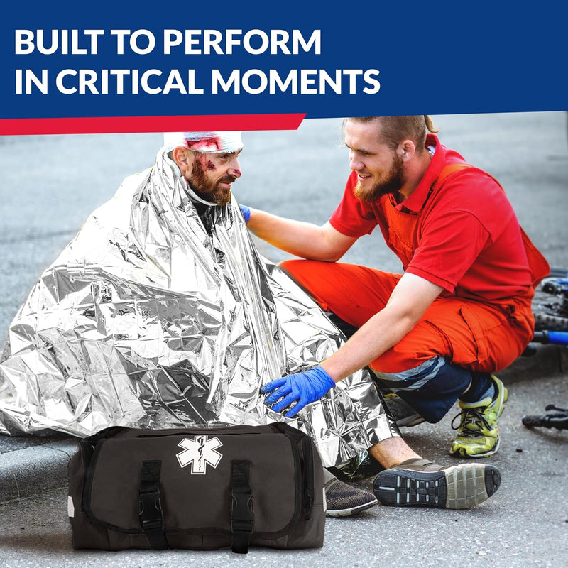 First Responder Trauma First Aid Kit, Fully Stocked Bag photo 10
