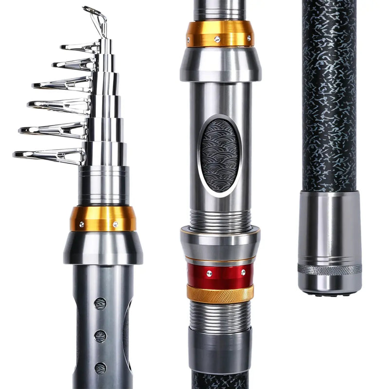 Telescopic Sea Spinning Rod - 6.9, 9.8 & 11.8 Ft photo 11