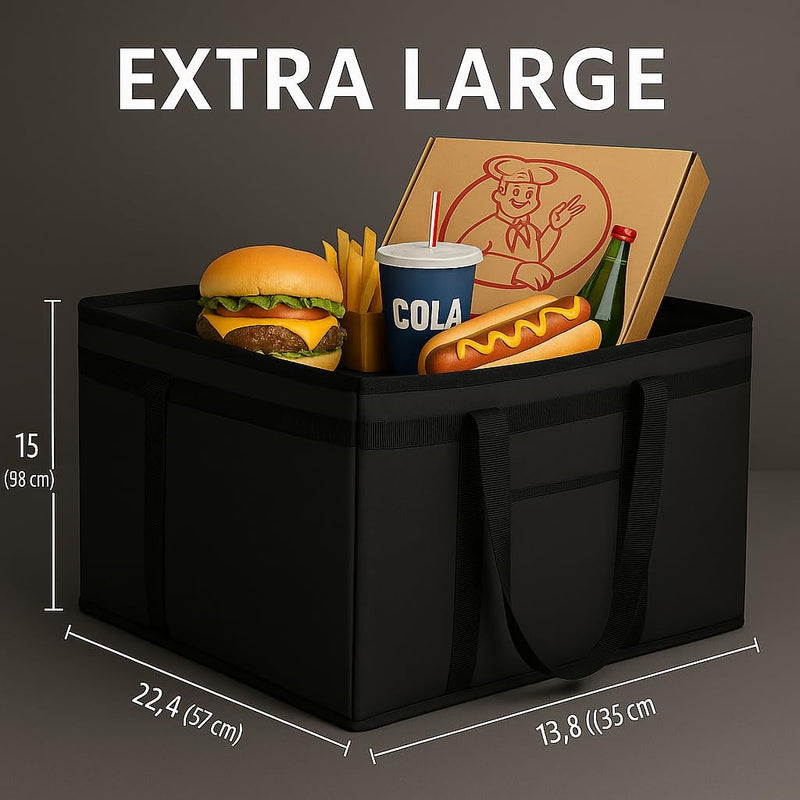 Insulated Food Delivery Bag, Catering Cooler Bag, 5 Sizes photo 28