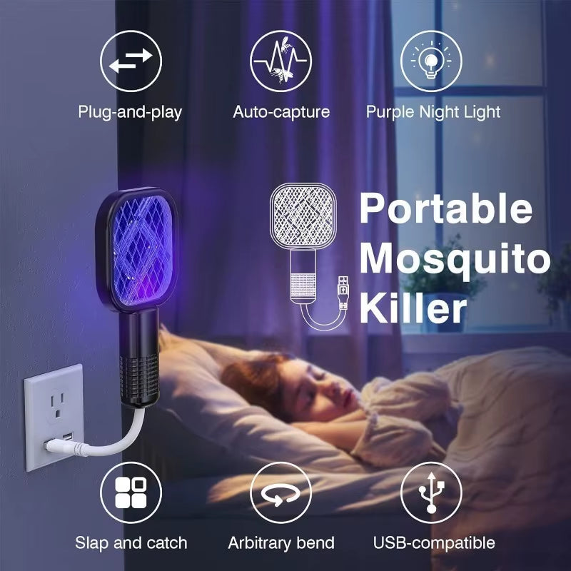 USB Electric Mosquito Swatter with UV Bug Zapper photo 5