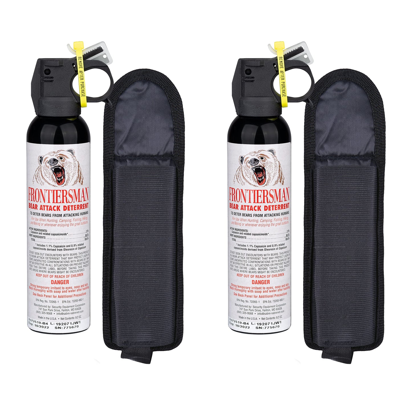 SABRE Frontiersman 9.2 fl oz. Bear Spray Maximum Strength