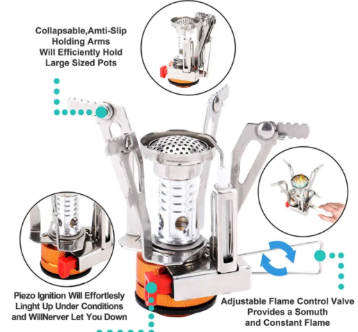 Portable Camping Stove Set photo 4