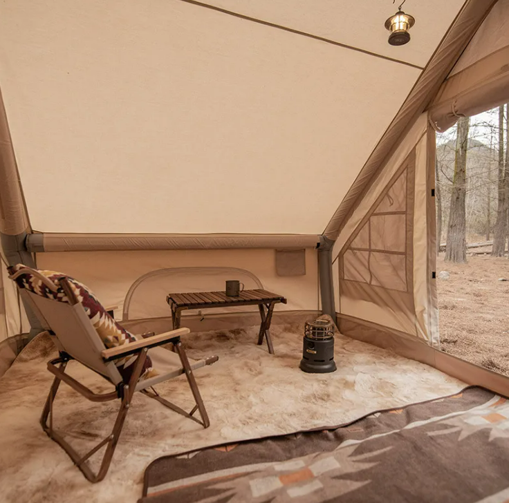 Cotton Camping Inflatable Tent photo 3