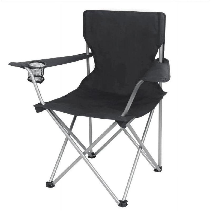 Quad Folding Camp Chair with Cup Holder and Carry Bag photo 4
