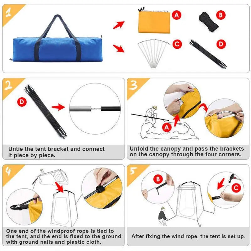 Pop-Up Privacy Shower & Changing Tent photo 11