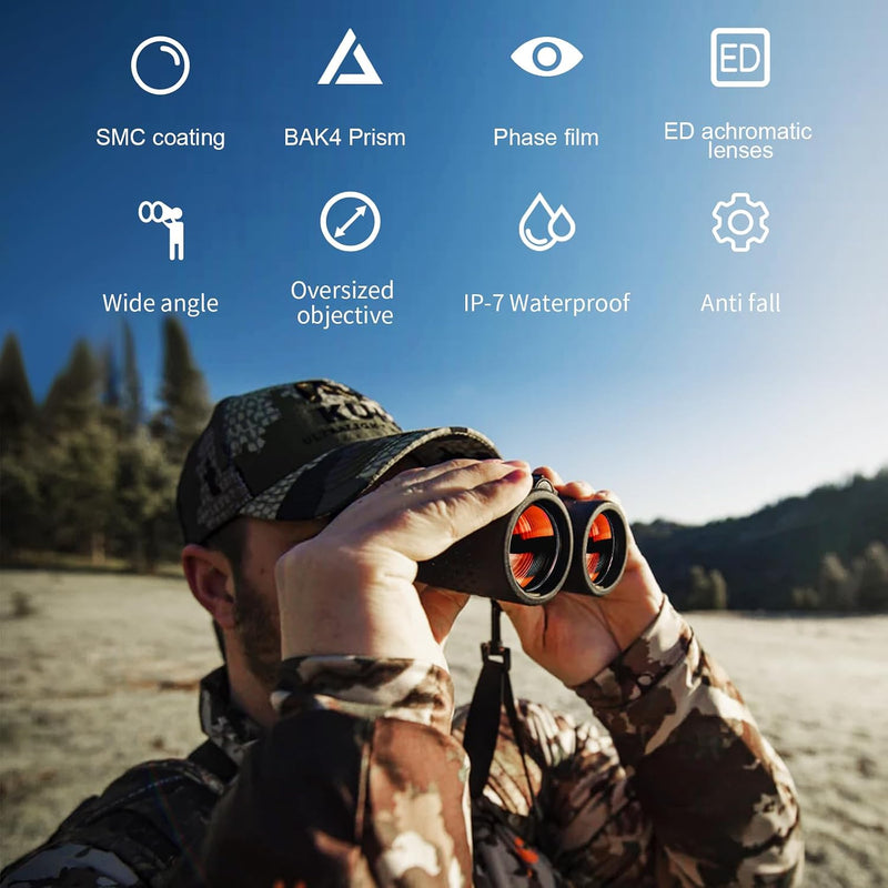 ED Binoculars 8x42 and 10x42, Waterproof Magnesium Body photo 9