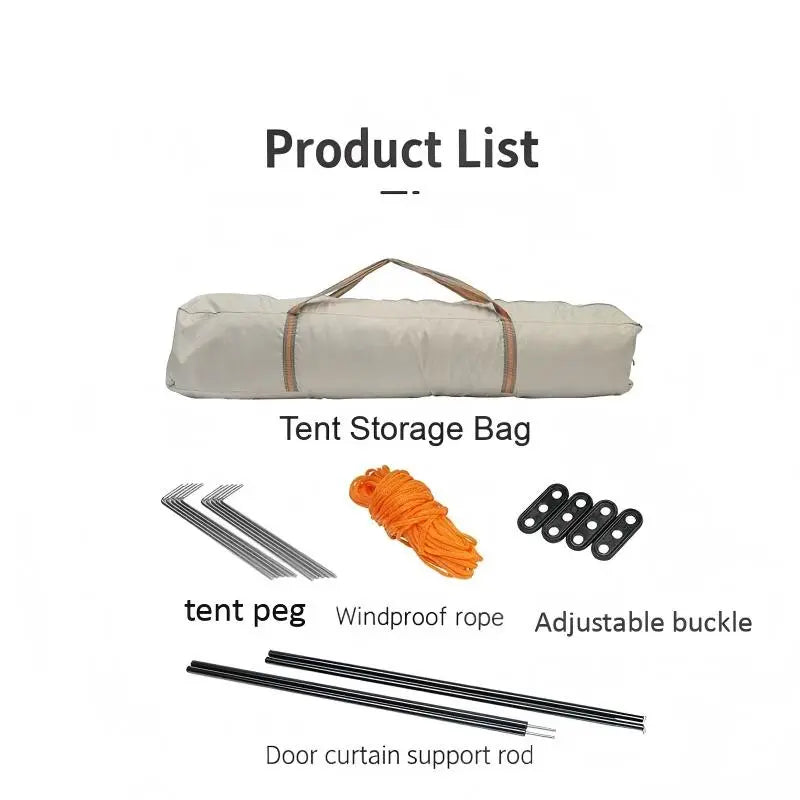 4-6 Person Automatic Pop-Up Tent, UV Protection photo 8