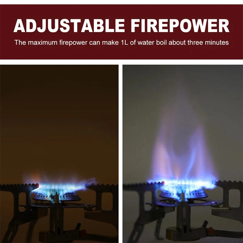 Folding Camping Gas Stove, 3500W photo 5