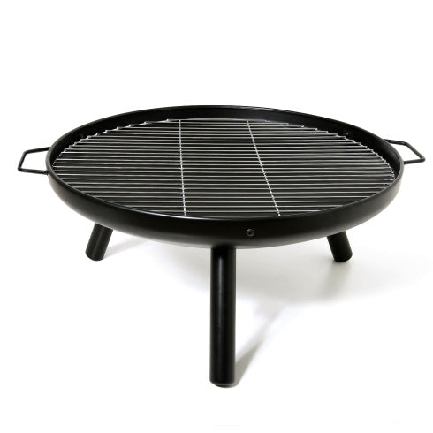 23 Inch Outdoor Fire Pit, Durable Wood Burning Fireplace