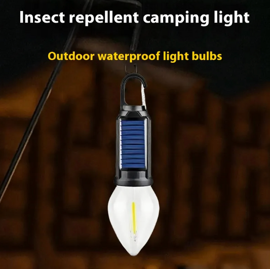 Solar-Powered Camping Light & Mosquito Killer