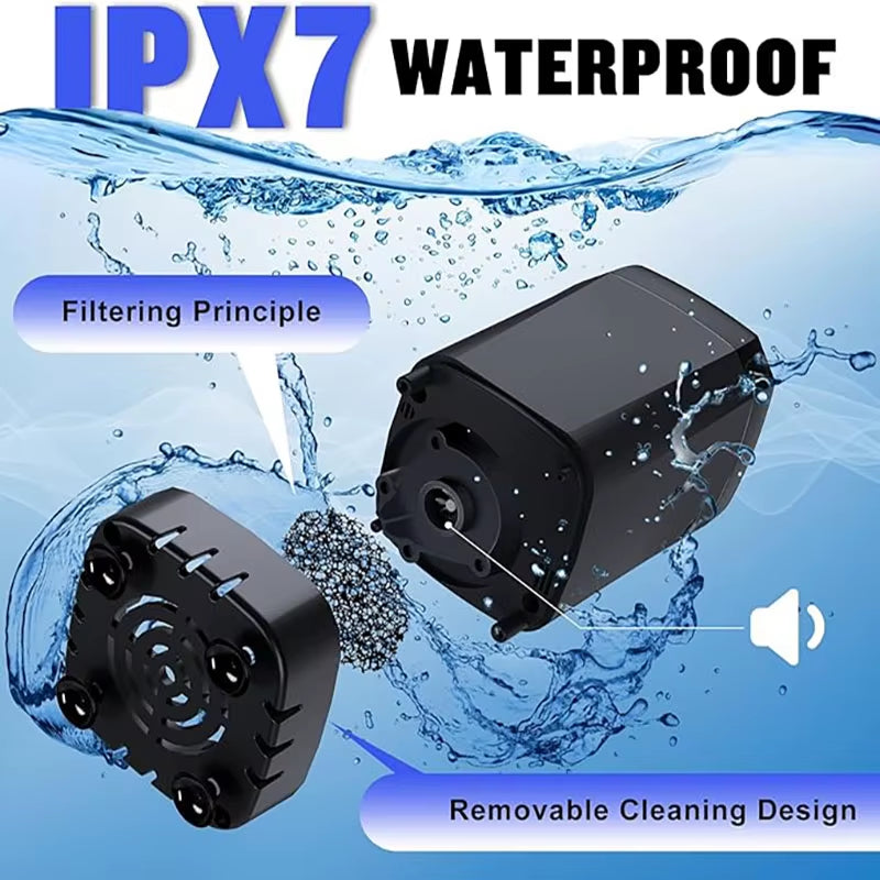 Rechargeable Portable Camping Shower with Pump photo 7