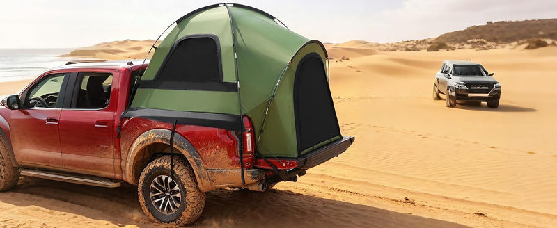 Truck Bed Tent for 2, Waterproof with Rainfly and Power Tunnel photo 9