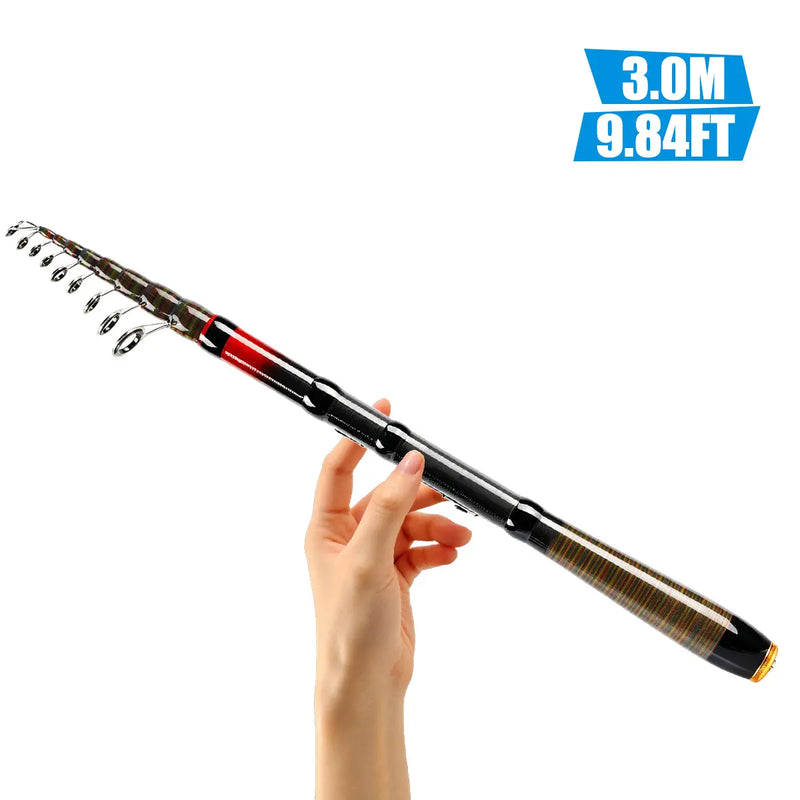 Telescopic Sea Spinning Rod - 6.9, 9.8 & 11.8 Ft photo 13