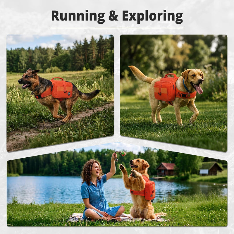Tactical Dog Hiking Backpack & Saddle Bag photo 5