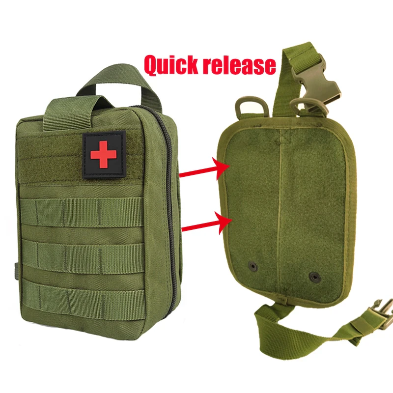 Tactical First Aid Kit Medical Molle Rip Away EMT IFAK