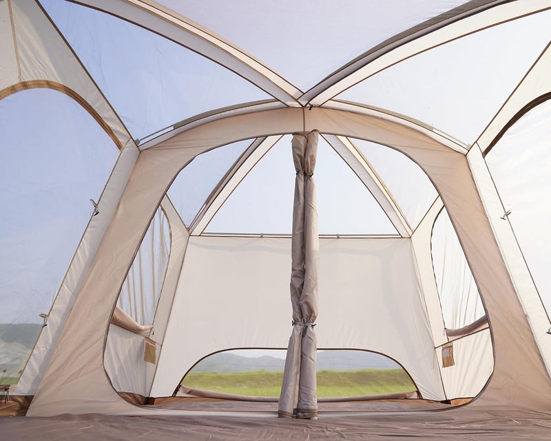 8-10 Person 2-Room Family Camping Tent photo 4