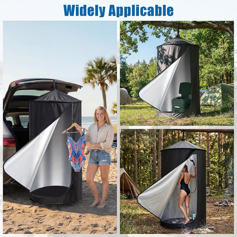 69 in Pop Up Privacy Tent for Car Camping, Shower and Toilet photo 7