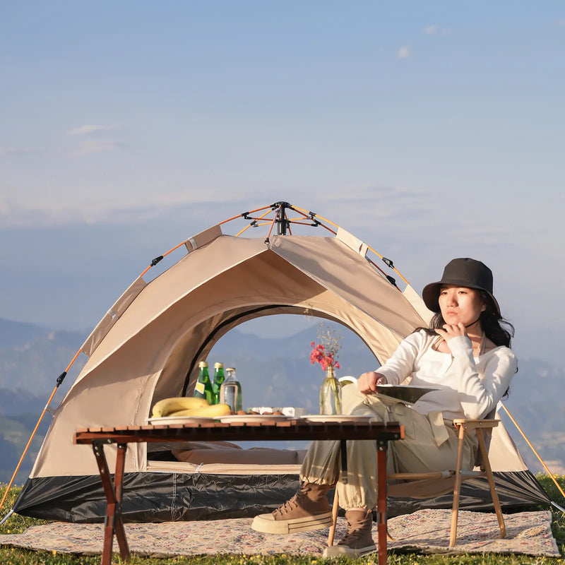 1-Second Quick-Open Dome Tent, 2 to 3 Person photo 5