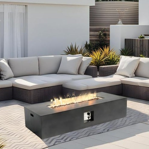 56-inch Gas Fire Pit Table photo 5